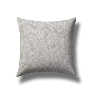Cuscino Decorativo LILOU In Cotone Grigio Tortora - Per Divano O Letto - Atmosfera Creatore D'Interni - 30x50 Cm - copertina
