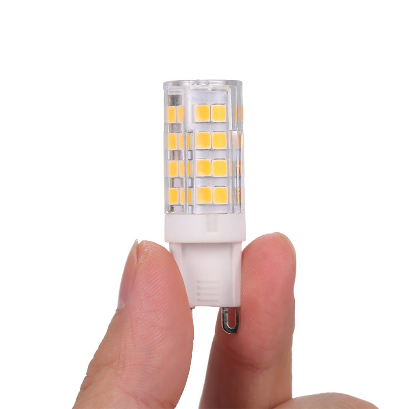 Ampoule LED maïs G9 5W (équivalent 45W) 400 lm AC220-240V blanc chaud lot de 5 pour lampe bureau armoire chambre salon restaurant bureau - 7