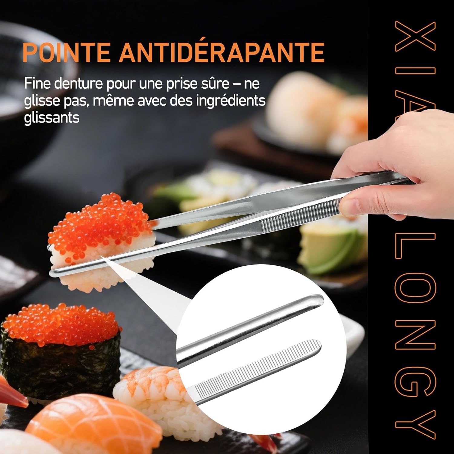 Set di pinze da cucina da 2 pezzi, 30 cm e 20 cm, pinze da cucina professionali in acciaio inossidabile, pinze da cucina per cucinare, grigliare e cuo | Leroy Merlin