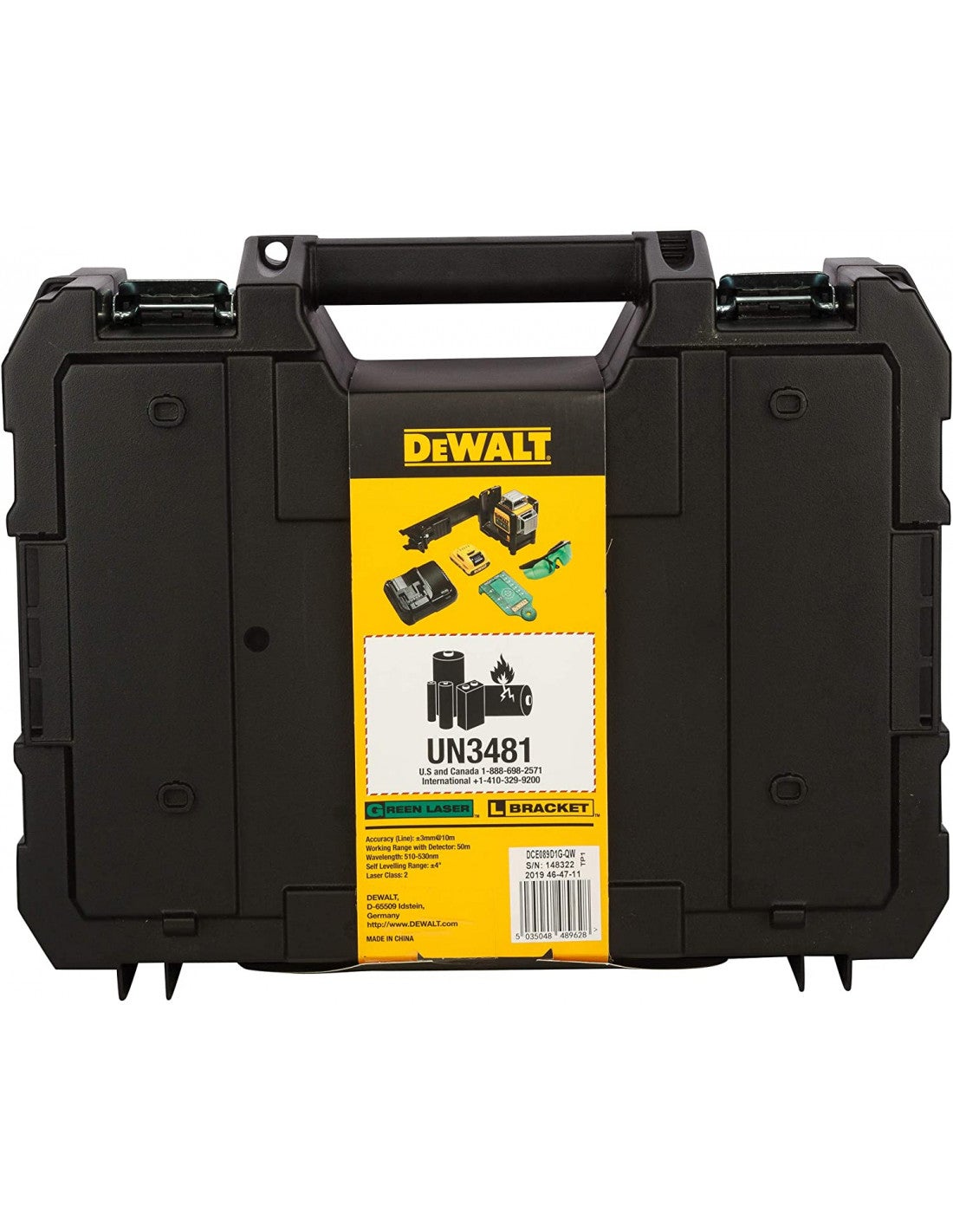 DeWALT DCE089D1G-QW livello laser Livello di linea 30 m - 6
