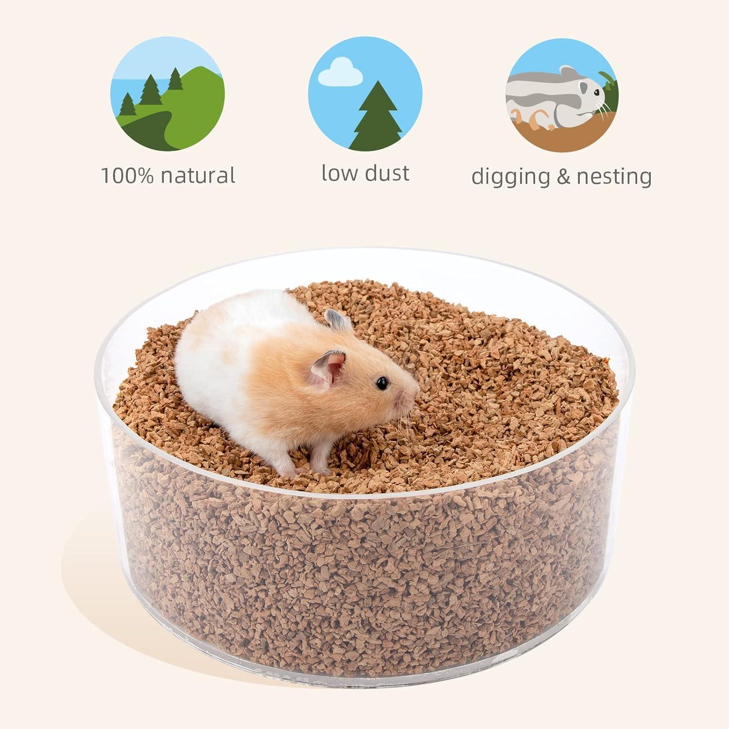Liste Animaux Rongeurs Litière pour hamster granulés de liège 2-3mm pour petits animaux ...