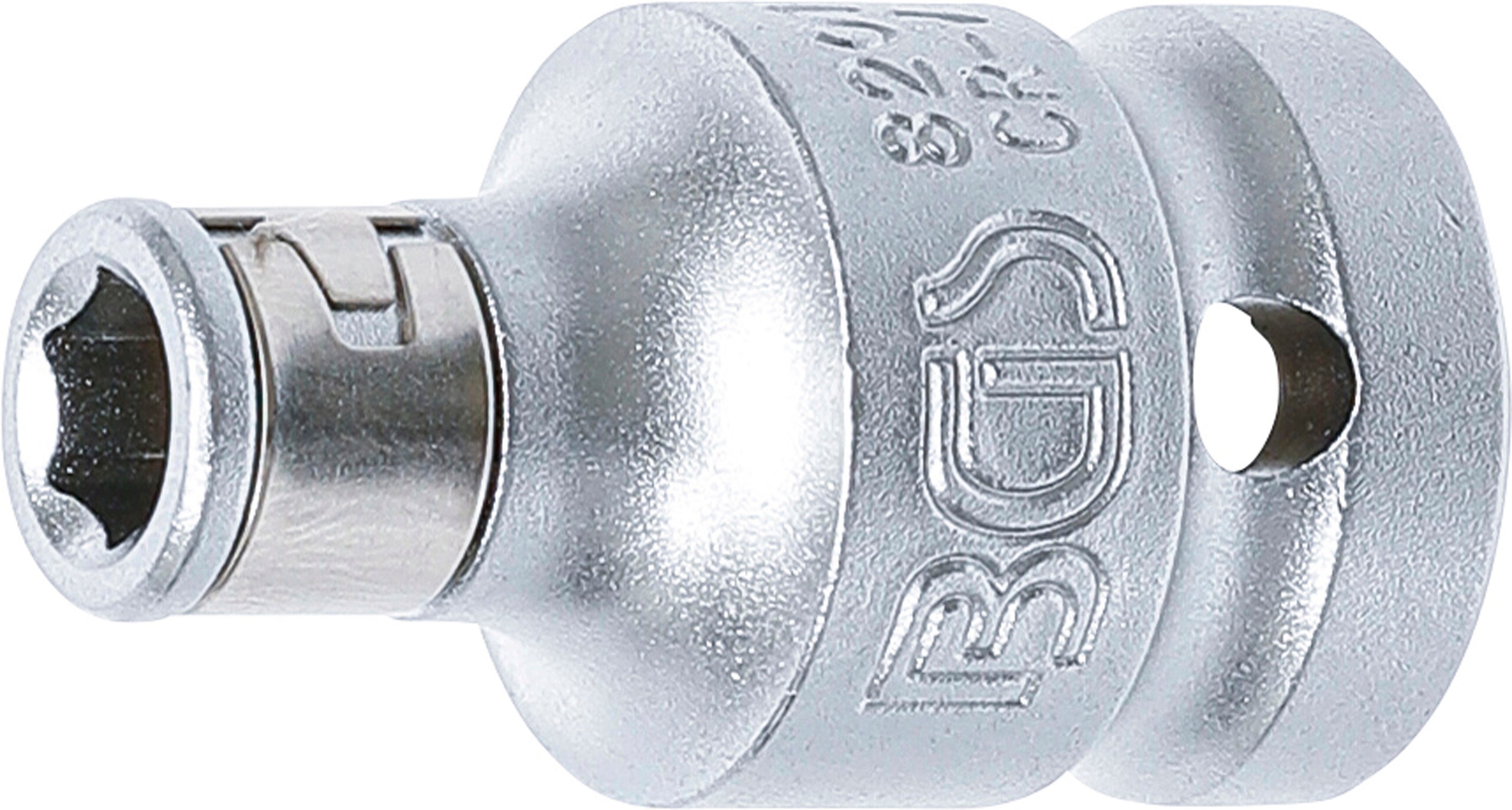 Adapter BGS z kulką mocującą 12,5 (1/2) na 6,3 (1/4) - 8201