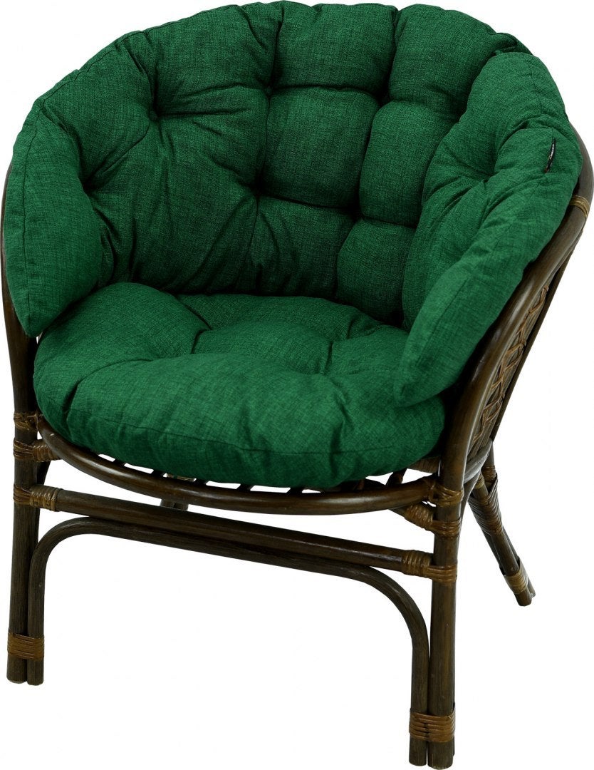 Poduszka na meble rattanowe wiklinowe AMPO komplet zielony 1 szt.