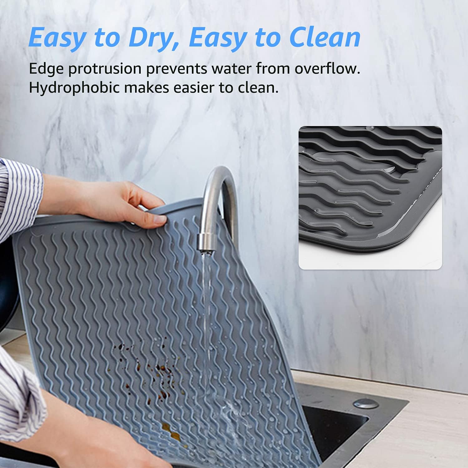 M SCAFFALI DI Stoccaggio Organizer Per Lavello Da Cucina Spugne EUR 17