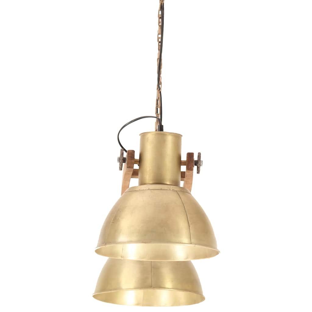 vidaXL Lampe suspendue industrielle 25 W Laiton 109 cm E27 - 6