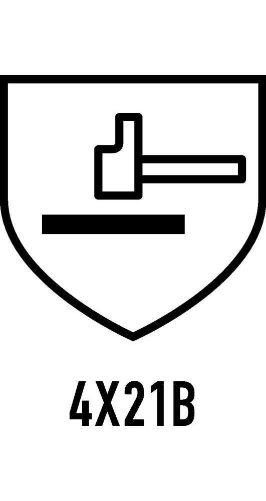 Gants anti-coupures CoreShield Double 22-2D18B Taille 9/L noir/jaune PSA II (Par 10) - 4