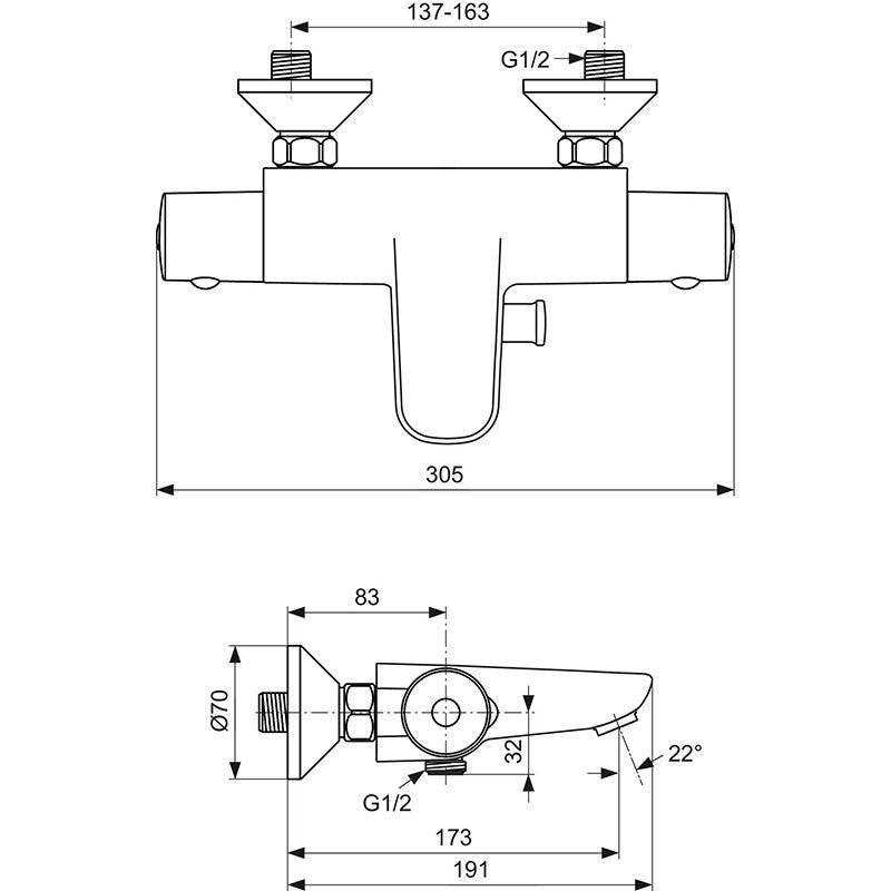 Vis de terrasse resineux cut inox a2 - longueur (mm) : 50 - Ø (mm) : 4.5 - boîte de : 200 - SPAX - 3