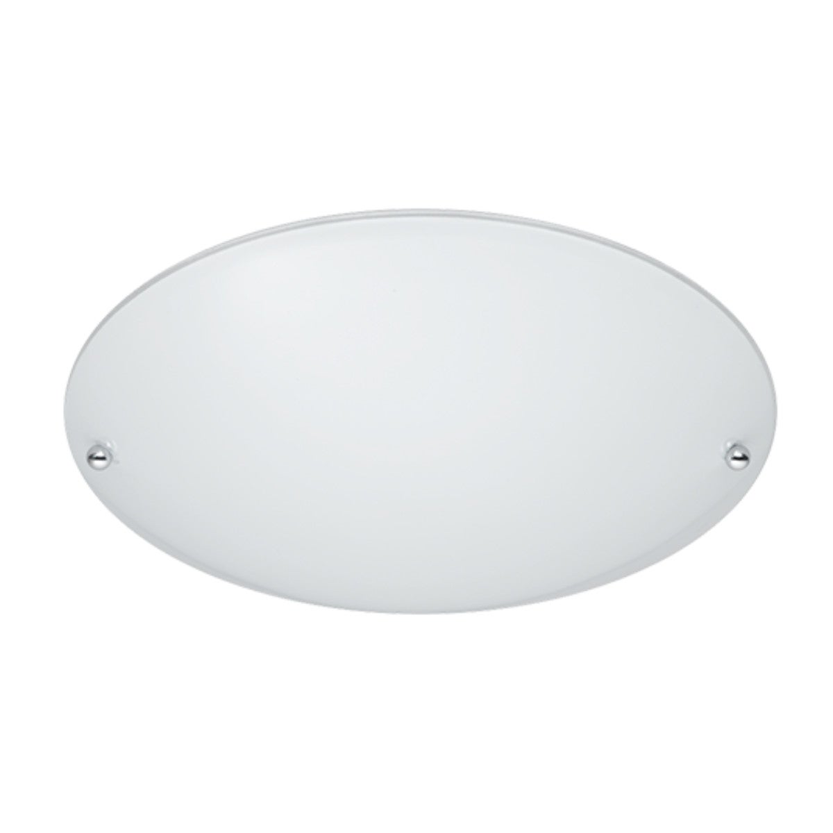 Plafon Lana okrągły biały 1xE27x40W wym: 9 x 25 cm IP20 szkło Trio