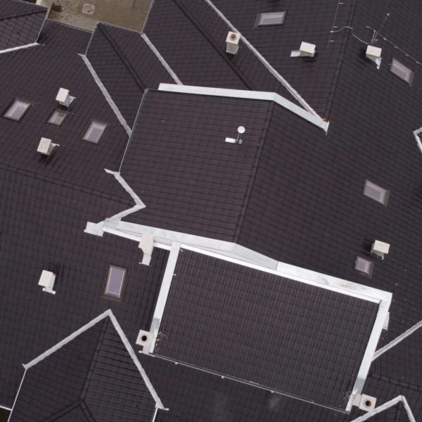 Tuile Continentale PRO couleur gris anthracite - Mat - vendu par palette de 280 pièces (28m²) - 2