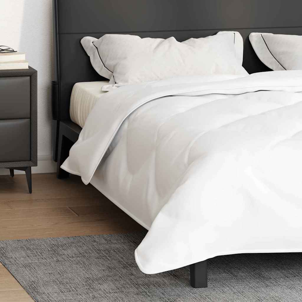 Couettes & Duvets Blanc 240 x 220 cm Microfibre - 5