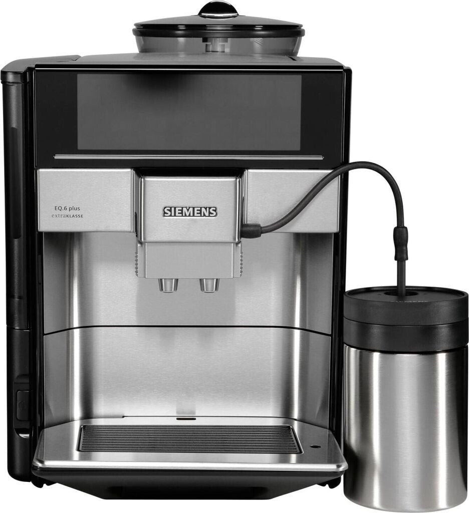 Siemens Eq.6 Plus S700 Te657m03de, Macchina Da Caffã¨ Automatica A Scelta Diretta, Due Tazze Contemporaneamente, 1.500 Watt, Acciaio Inox , Leroy Merlin