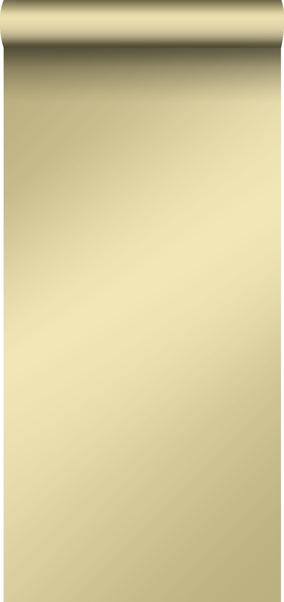 Papel pintado liso oro brillante claro - 53 cm x 10,05 m - origin wallcoverings