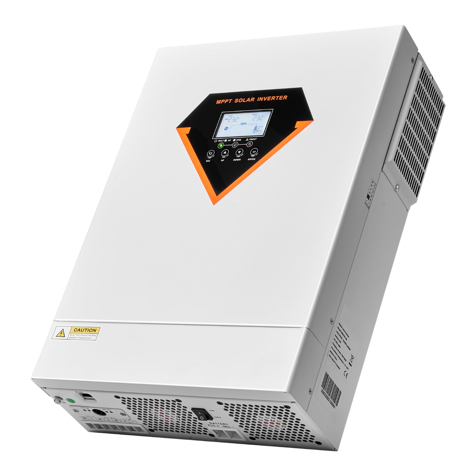 Onduleur Solaire Hybride 6kW, Appareil Tout-en-Un à Onde Sinusoïdale Pure, 48V CC à 220/230V CA, avec Contrôleur Solaire MPPT 120A Intégré SucceBuy - 3