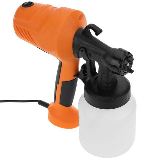 Pistola a spruzzo di vernice elettrica 400W, serbatoio da 800 mL, 3 modalità di spruzzo