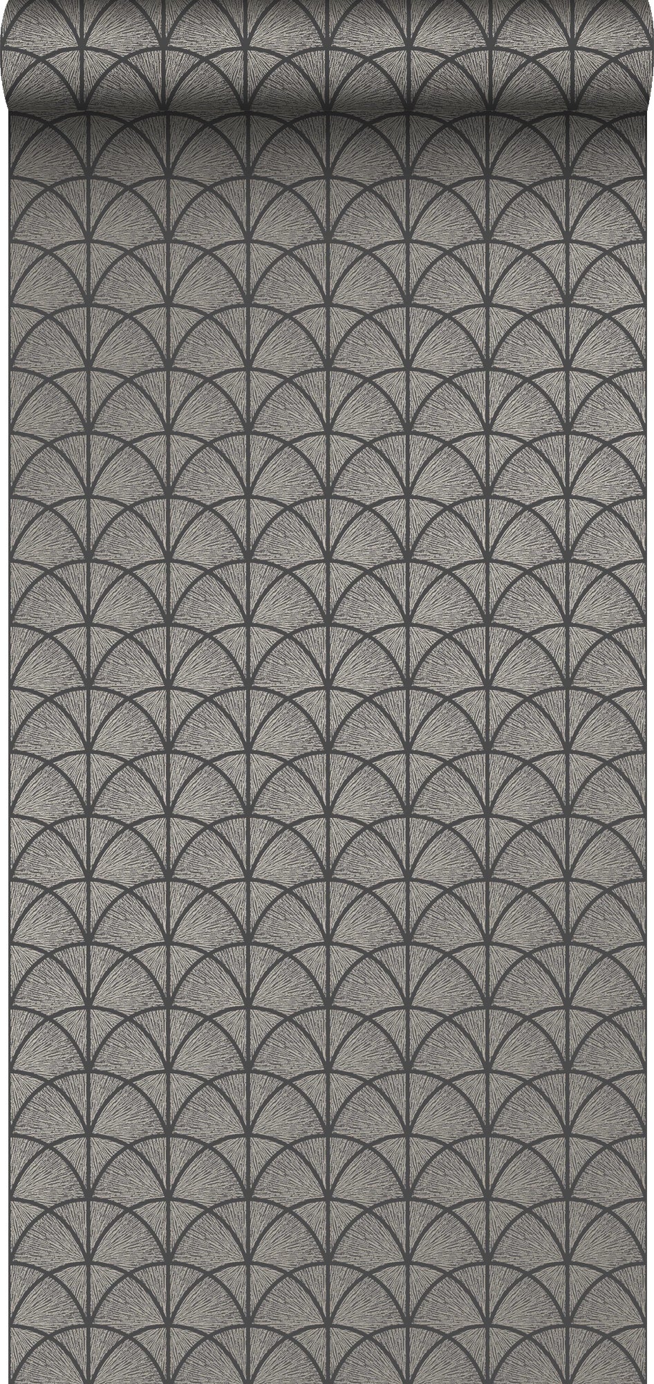 Tapeta motyw art déco brązowym - 53 cm x 10,05 m - BORASTAPETER