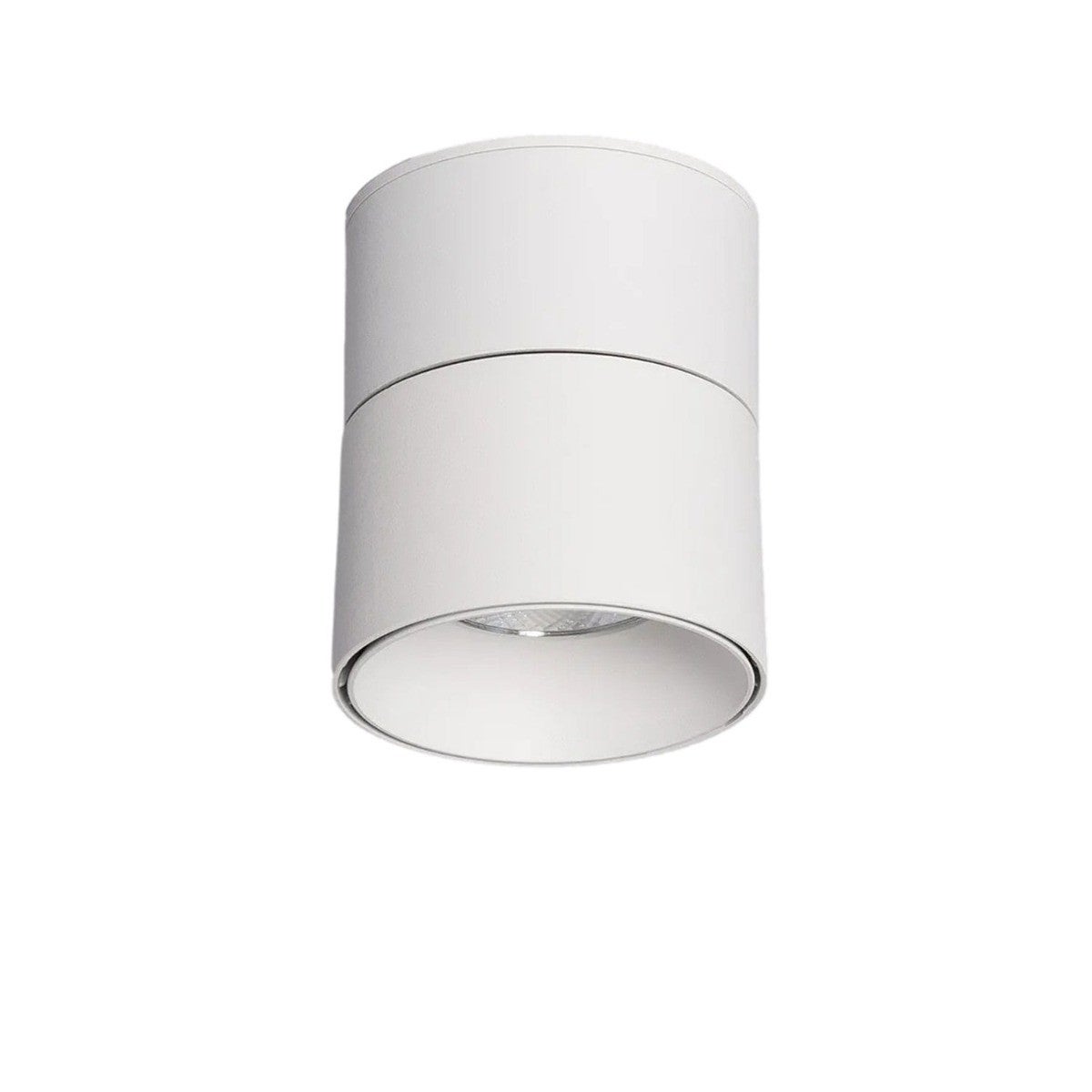 Reflektor sufitowy spot natynkowy okrągły Romeo biały LED 15W 2300K-3200K 1200lm wym: 11 x 9 x 9 cm metal Abruzzo