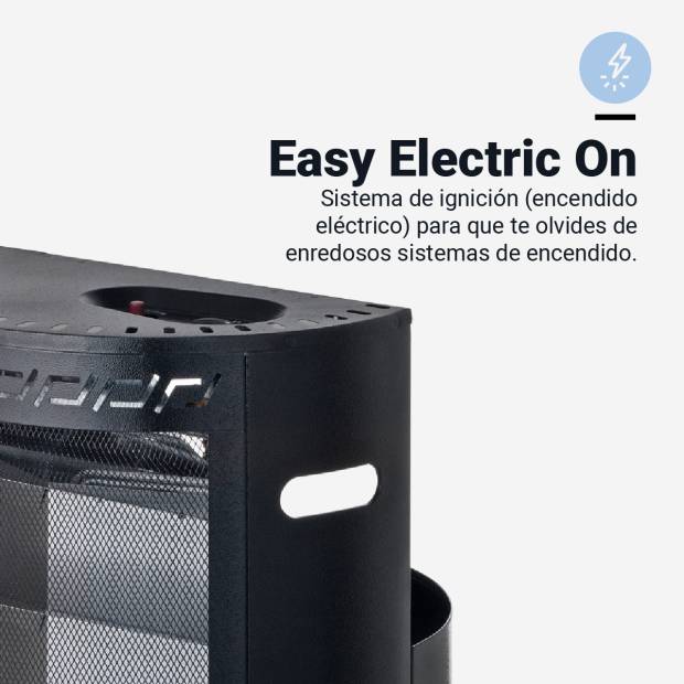 Aquecedor de chama azul 4200W CAYO COCO - 9