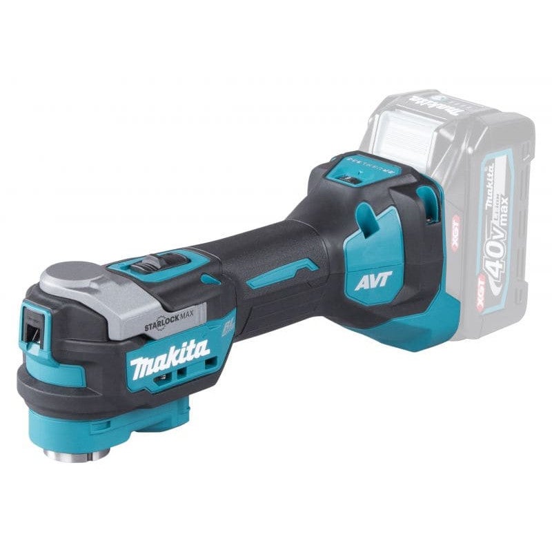 Makita TM001GZ03 Akumulatorowe narzędzie wielofunkcyjne 40V max. Solo wraz z 33-częściowym zestawem akcesoriów w MAKPAC