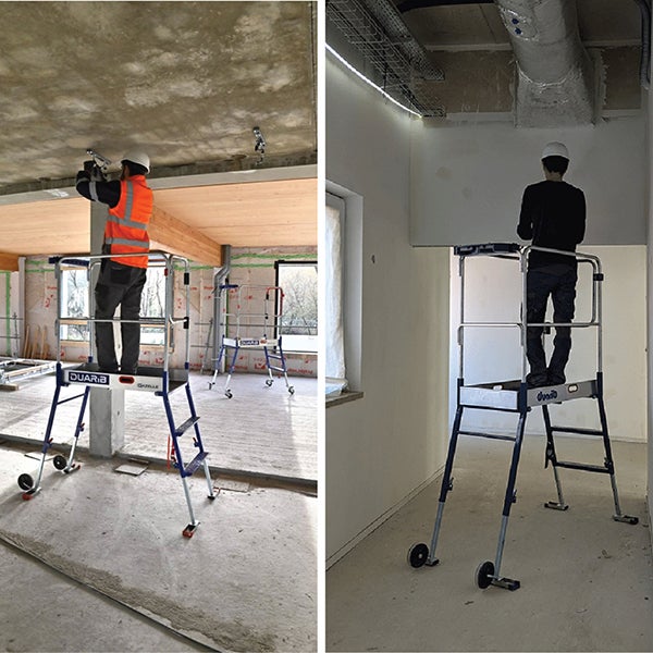 Plateforme télescopique - Hauteur de travail de 2.70 à 3.00m - 400710 - 4