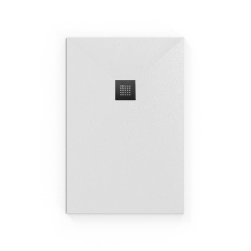 Receveur De Douche AQUABAD LeakProtect - Blanc, Acrylique, Technologie Anti-Fuites