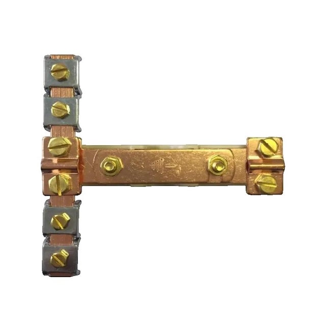 Barrette de coupure de terre basse en T