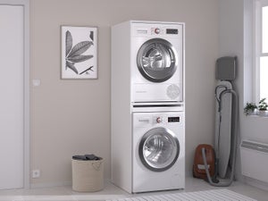 Copertura per lavatrice e asciugatrice da esterno, impermeabile, antipolvere e antisole, con aperture frontali. | Leroy Merlin