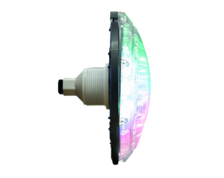 Projecteur LED piscine à visser sur le refoulement - Gaïa GAX30 - Couleurs RGBW - 30W - CCEI - 2