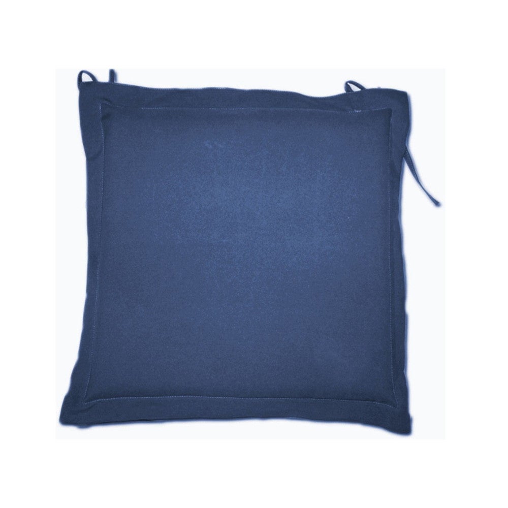 4 Coussins De Chaise 40x40 Cm - Housse Polyester, Rembourrage Confortable Pour Jardin Ou Salle à Manger