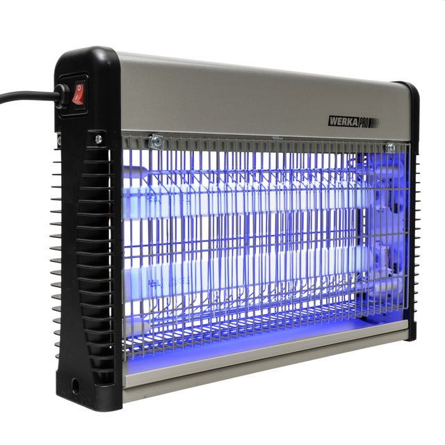Destructeur d'insectes en aluminium WERKA PRO 20 watts