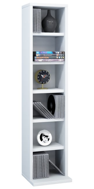 VCM Estante permanente Elementa Blanco H. 92 x B. 21 x T. 20 cm | Leroy ...