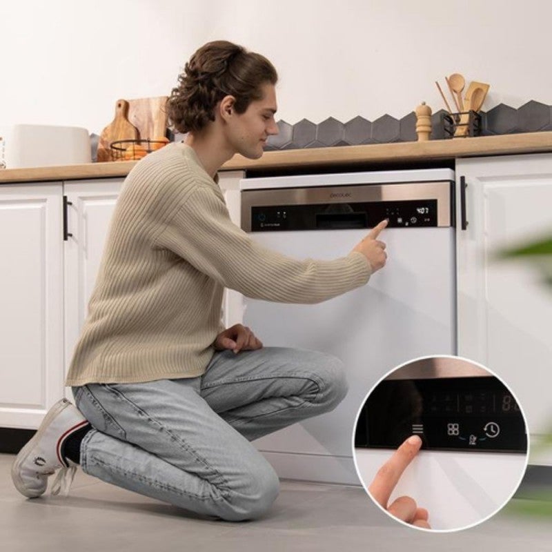 Lavavajillas CECOTEC Bolero Aguazero 6500 C Blanc 3ªBandeja - 2