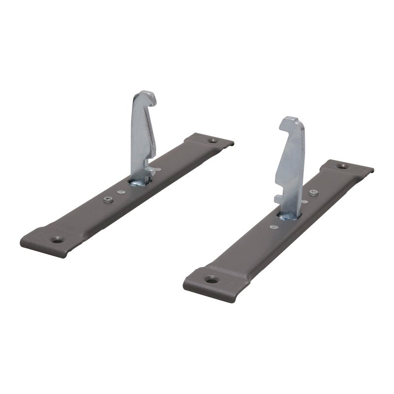 Attache façade intermédiaire anthracite - Décor : Blanc - Pour caisson de largeur : 300 mm - KESSEBOHMER - 2