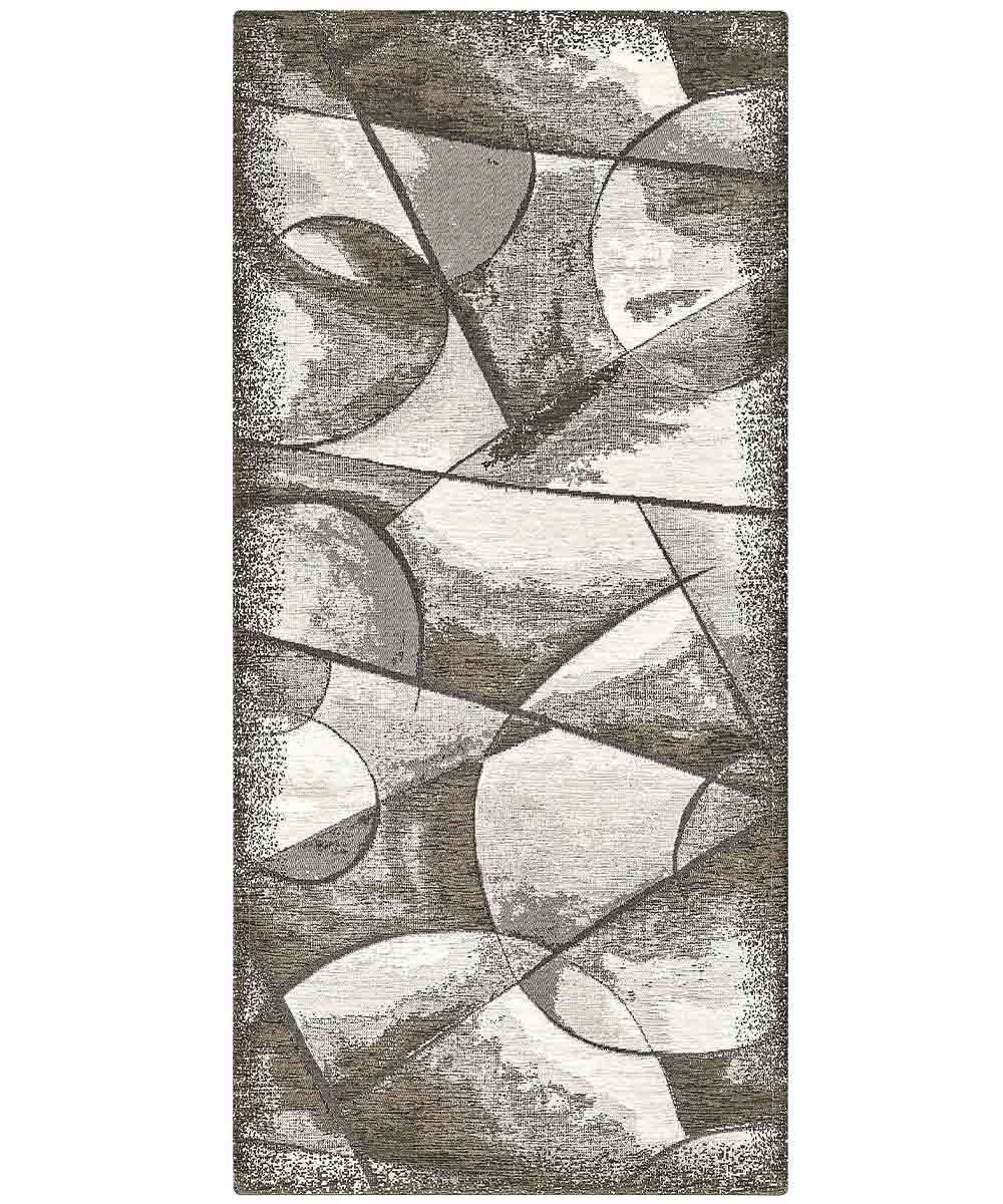Dywan welurowy antypoślizgowy UNIVERSO 55x140 cm MUD | GalleriaFarah1970