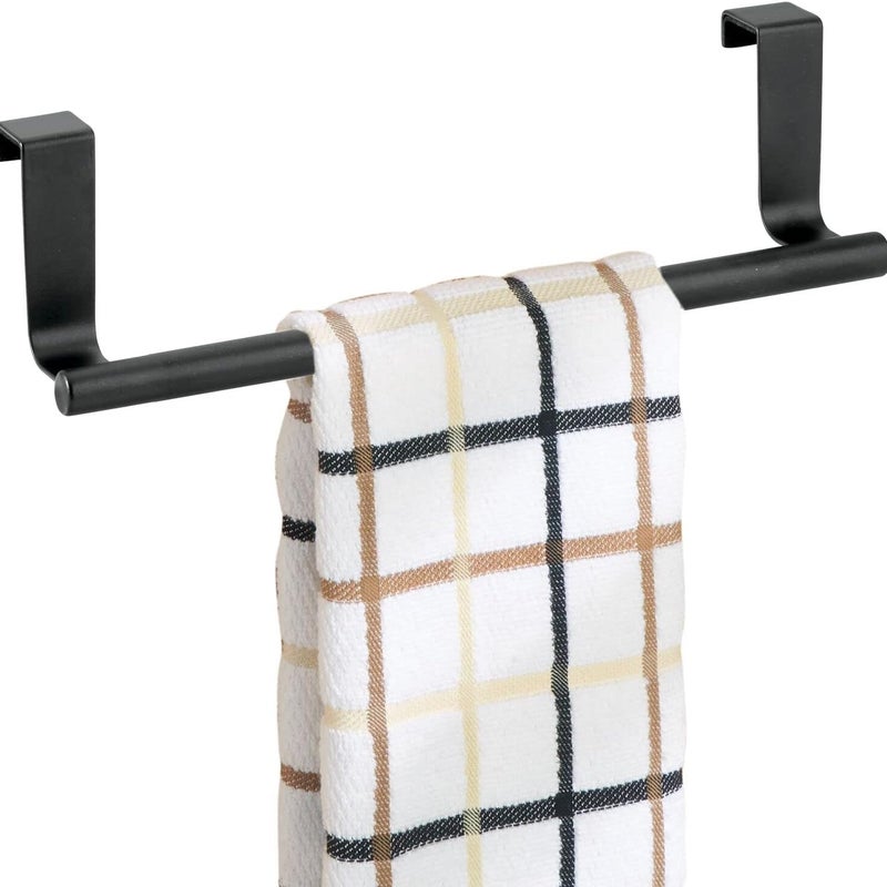 Wieszak na ręczniki – Wieszak na ściereczki kuchenne na szafce – Haczyk na ściereczki kuchenne do kuchni, łazienki lub garażu – Szerokość: 23 cm – Kol