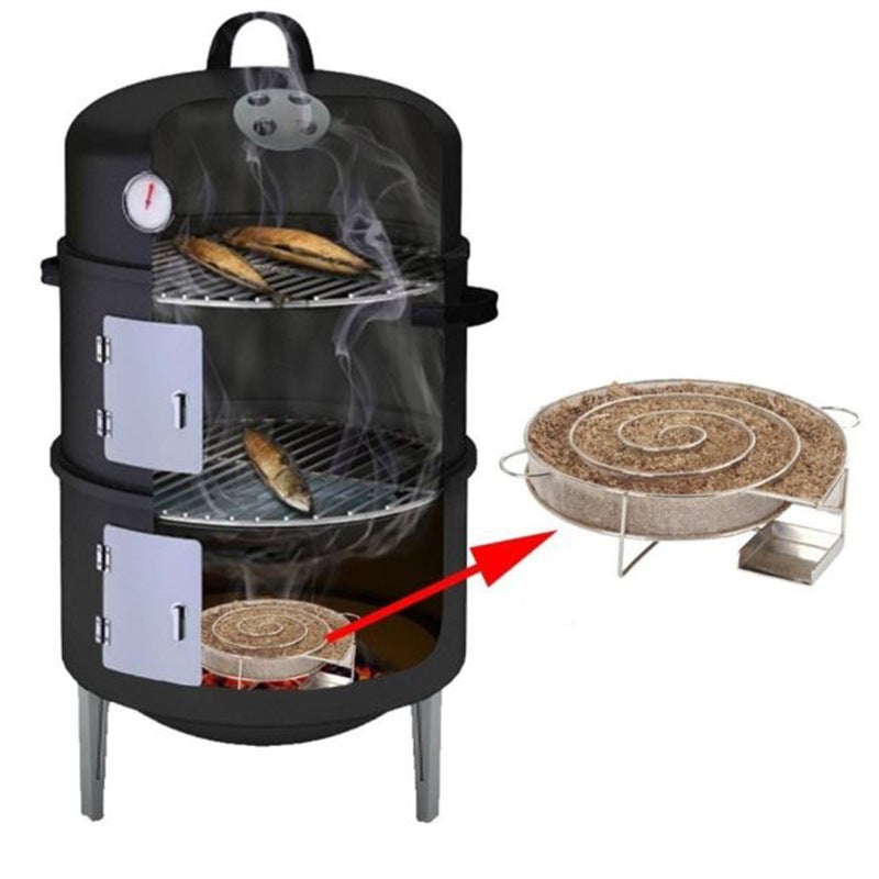 Générateur de Fumée Froide pour Fumoir Fumage Viande Poisson Grille Barbecue，19.5*18.2*4.5CM - 3