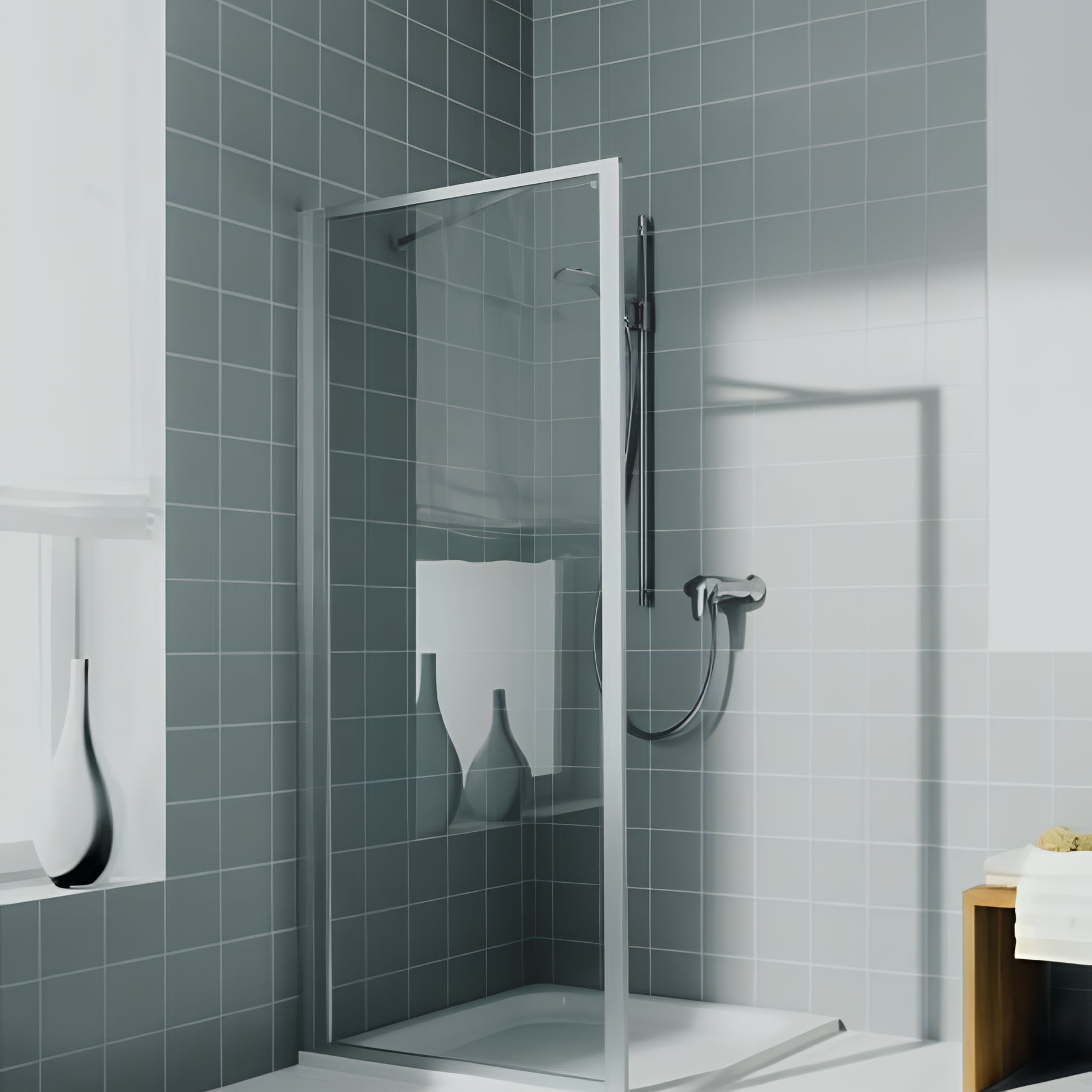 Barre De Douche Kohler K-97625-SHP – 24 Pouces, Argent Poli Brillant, Neuve