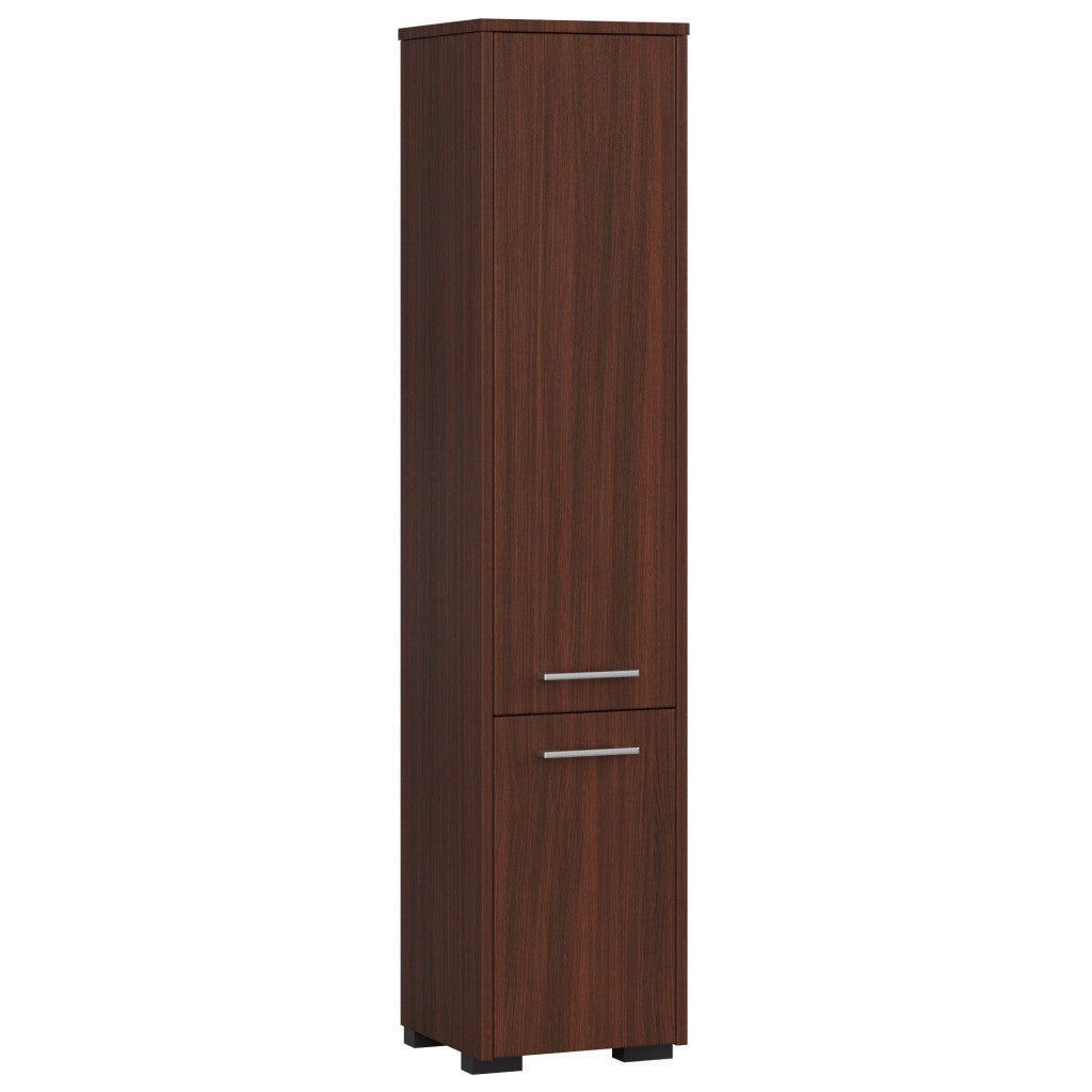 Kolumna łazienkowa, 2 drzwi, 140 x 30 x 30 cm, wenge