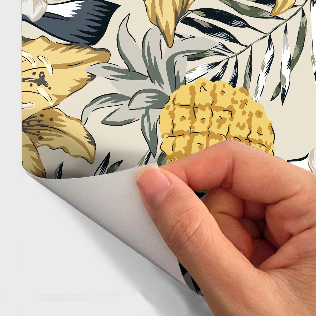 Adesivo carta da parati tropicale Varadero - Sticker adesivo - adesivi murali - 40x40cm - 4