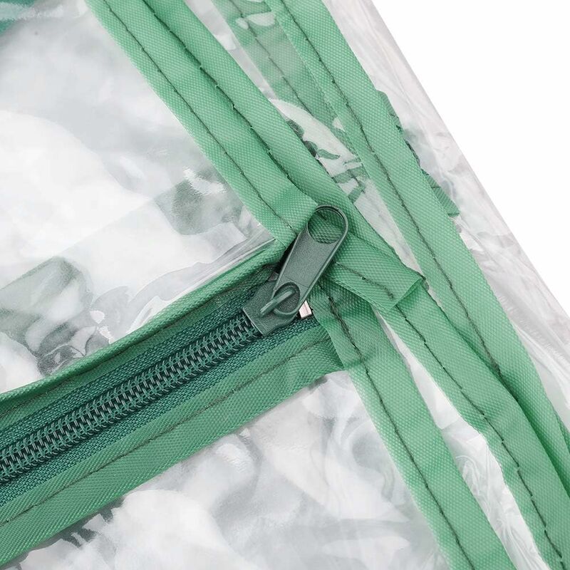 Housse de serre à 3 étages en PVC - Housse de rechange pour mini serre de jardin pour intérieur ou extérieur (support en fer non inclus) - 4