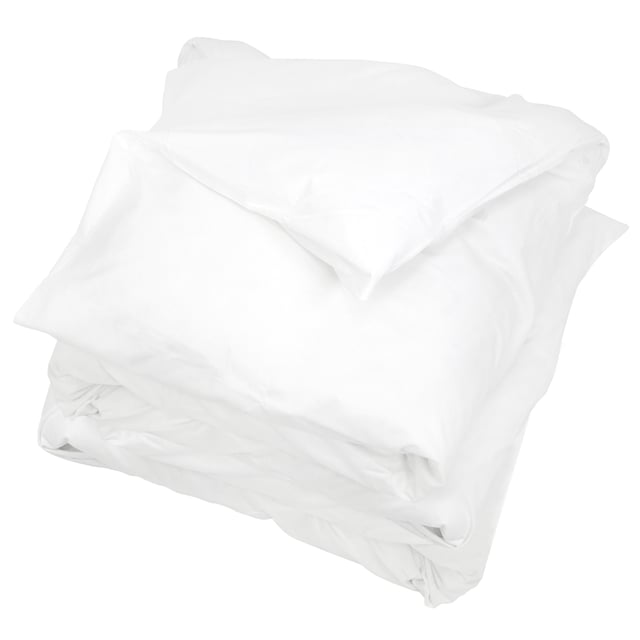 Housse de couette uni 300x240 cm coton ALTO Blanc