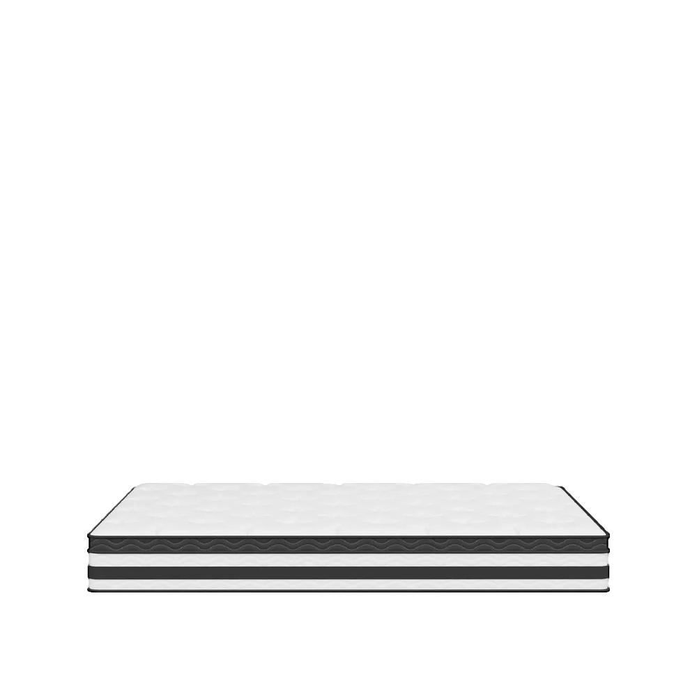 Materac kieszeniowy vidaXL średni 140x190 cm biały oddychający