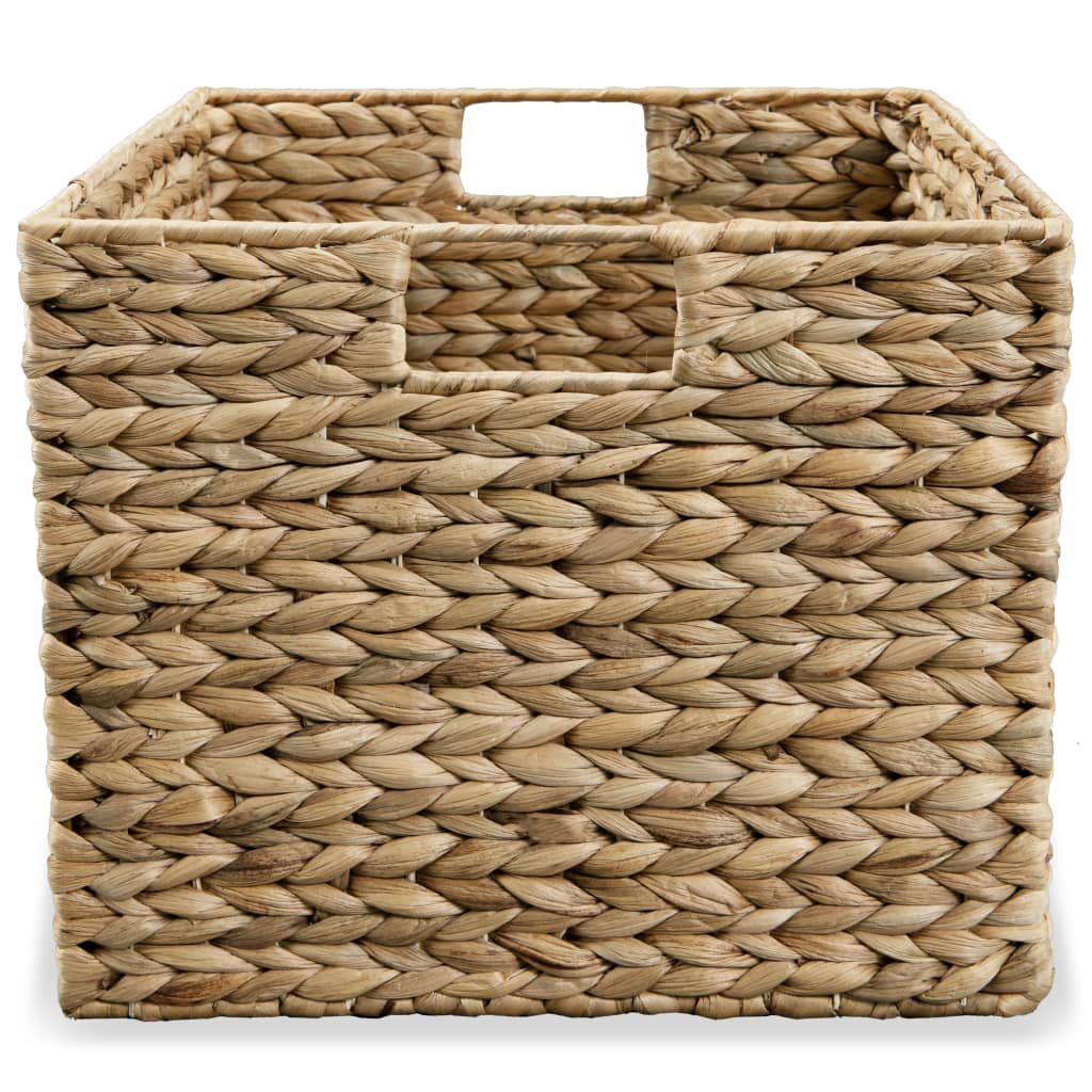 Maison Exclusive - Panier de rangement 3 pcs Jacinthe d'eau - 4