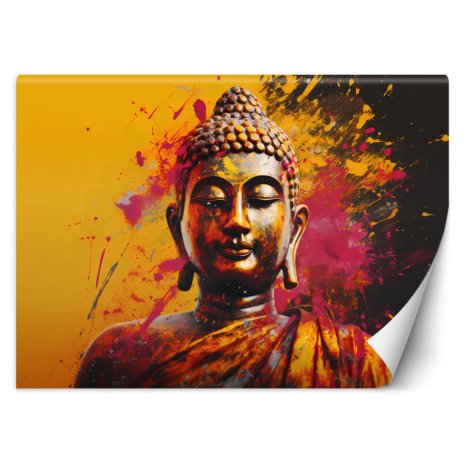 Fototapeta, Budda na abstrakcyjnym tle 150x105
