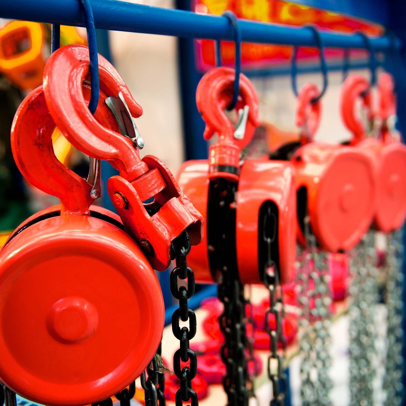 Paranco A Catena Manuale Wiltec - Portata 5000 Kg, Catena 3 M, Per Sollevamento Carichi Pesanti - Foto 10