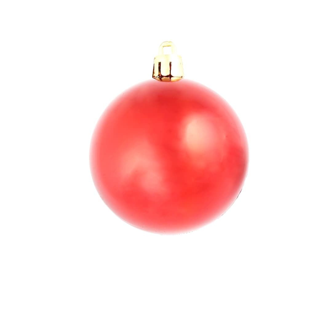 Ensemble de boules de Noël 100 pcs 3/4/6 cm Rouge vidaXL - 7
