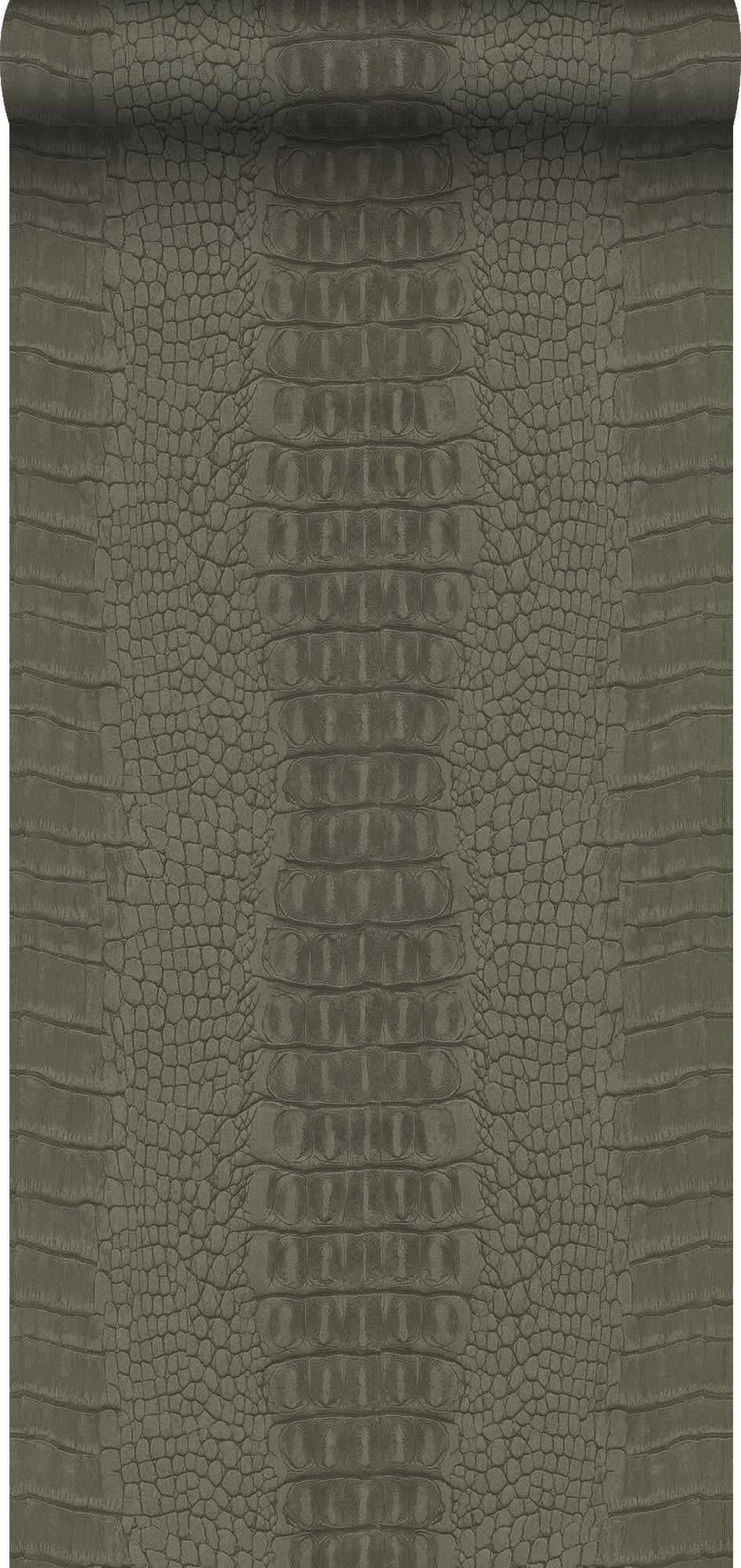 Tapeta skóra krokodyla taupe - 53 cm x 10.05 m - ORIGIN