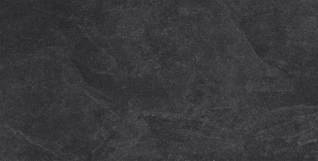 Mexen Canberra Nero grès émaillé rectifié G1, carreau sol-mur 120 x 60 cm, mat - TL328-120-060-02