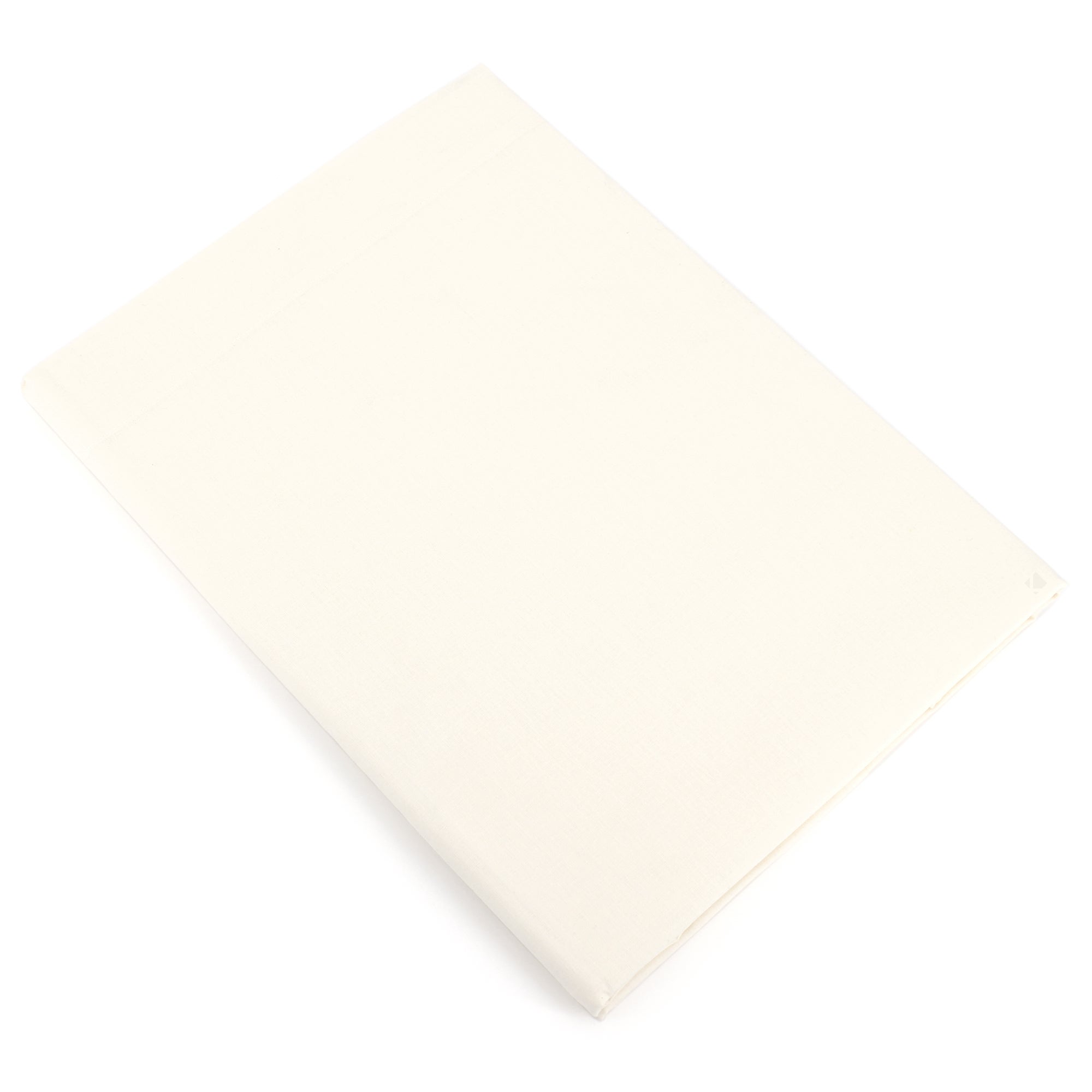 Drap Plat 1 Personne 180x290 Cm - 100% Coton Blanc - Maison Futée