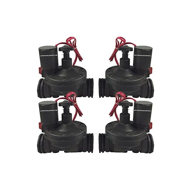 Lot De 4 Électrovannes Rain Bird 100HV 1'' 9V Pour Programmateurs à Piles - Arrosage Automatique