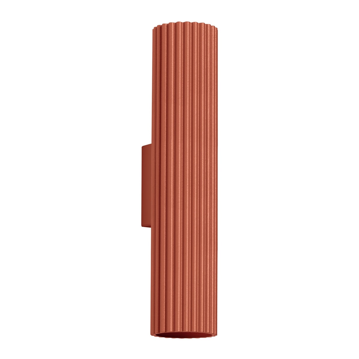 Kinkiet ścienny Karbon ochra czerwona 2xGU10x10W góra-dół wym: 30 x 6,5 x 8,5 cm aluminium IP20 Sollux Lighting